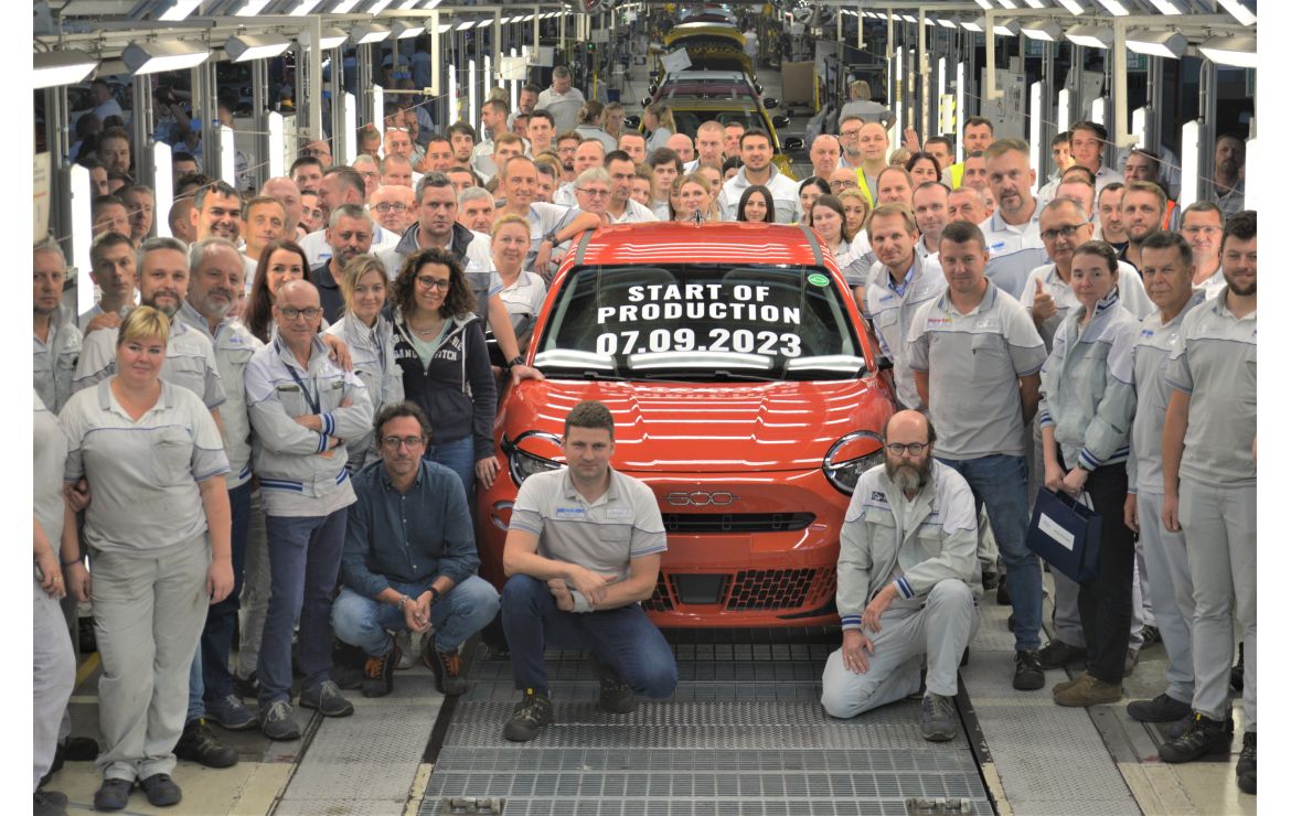 Produktionsstart des Fiat 600 am 07.09.2023