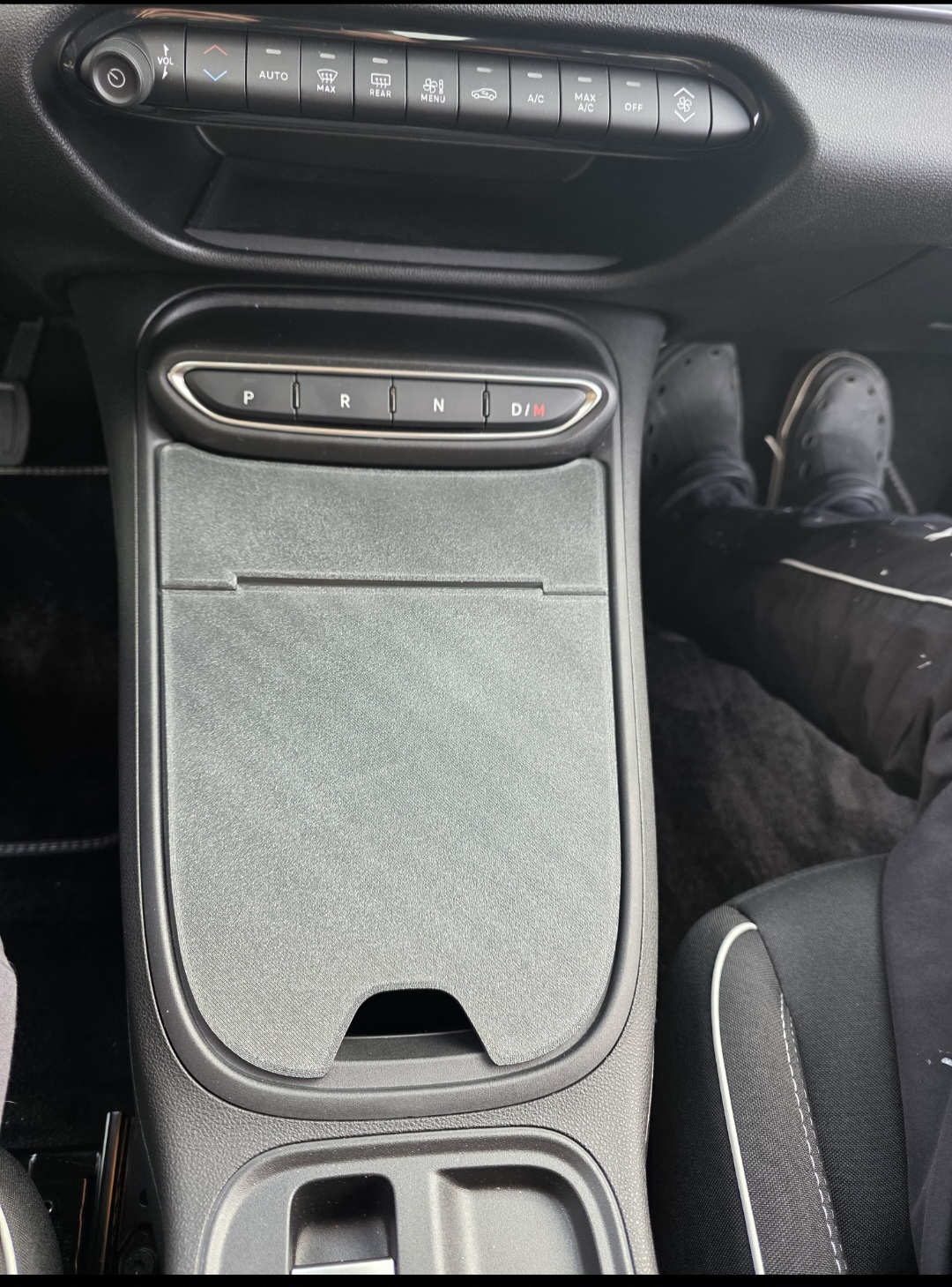 3D Abdeckung Mittelkonsole Fiat 600, Prototyp Nr1